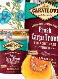 CARNILOVE cat   FRESH STERILISED CARP/trout - 2kg 5
