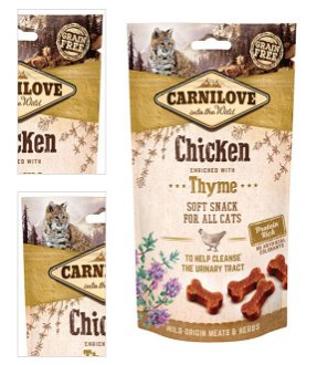 Carnilove Cat Semi Moist Snack chicken enriched with thyme 50 g 4