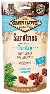 Carnilove Cat Semi Moist Snack sardine enriched with parsley 50 g 2