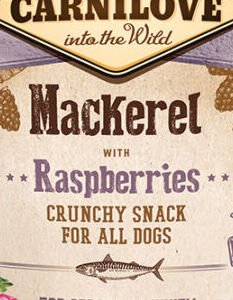 Carnilove Dog Crunchy Snack Mackerel with Raspberries with fresh meat 200 g 5