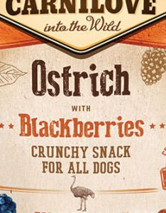 Carnilove Dog Crunchy Snack Ostrich with Blackberries with fresh meat 200 g 5