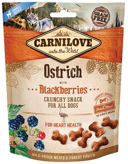 Carnilove Dog Crunchy Snack Ostrich with Blackberries with fresh meat 200 g 2