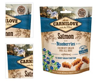 Carnilove Dog Crunchy Snack Salmon with Blueberries with fresh meat 200 g 4