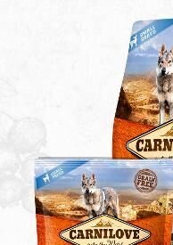 CARNILOVE dog FRESH ADULT SMALL OSTRICH/lamb - 1,5kg 6