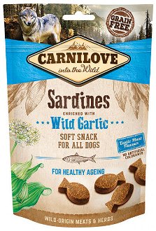 Carnilove Dog Semi Moist Sardines enriched with Wild garlic 200 g
