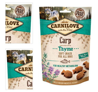 Carnilove Dog Semi Moist Snack carp enriched with thyme 200 g 4