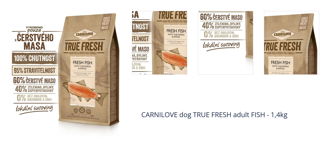 CARNILOVE dog TRUE FRESH adult FISH - 1,4kg 1