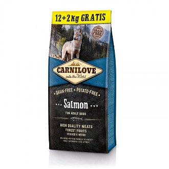 Carnilove granuly Adult losos 12+2 kg ZDARMA