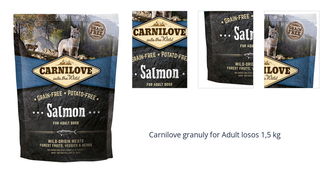 Carnilove granuly for Adult losos 1,5 kg 1