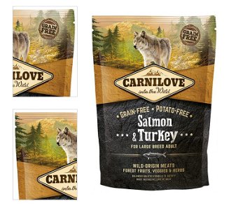 Carnilove granuly for Large Breed Adult losos a morka 1,5 kg 4