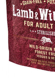 Carnilove Lamb  and  Wild Boar Adult Cats - Sterilised 400g 8