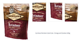 Carnilove Reindeer Adult Cats - Energy and Outdoor 400g 1