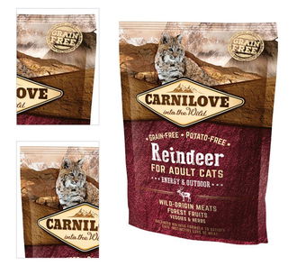 Carnilove Reindeer Adult Cats - Energy and Outdoor 400g 4