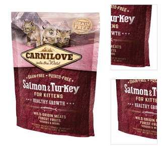 Carnilove Salmon and Turkey Kittens - Healthy Growth 400g 3