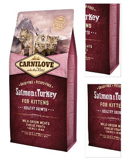 Carnilove Salmon and Turkey Kittens - Healthy Growth 6kg 3