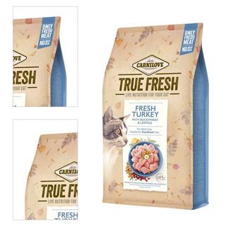 Carnilove True fresh cat adult granuly morka 340g 4