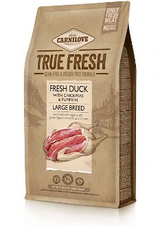 Carnilove True Fresh granuly pre veľké psy kačka 1,4 kg 2