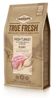 Carnilove True Fresh granuly Puppy morka 4 kg