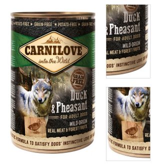 Carnilove Wild Meat Duck & Pheasant 400 g 3