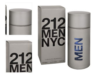 Carolina Herrera 212 Men - EDT 200 ml 4