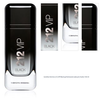 Carolina Herrera 212 VIP Black parfumovaná voda pre mužov 100 ml 1