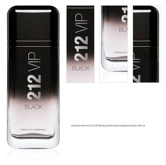 Carolina Herrera 212 VIP Black parfumovaná voda pre mužov 200 ml 1