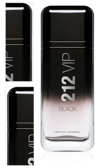 Carolina Herrera 212 VIP Black parfumovaná voda pre mužov 200 ml 4