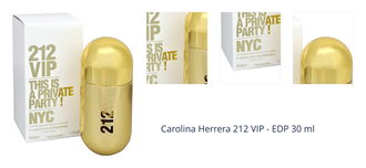 Carolina Herrera 212 VIP - EDP 30 ml 1