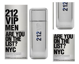 Carolina Herrera 212 VIP Men - EDT 200 ml 3