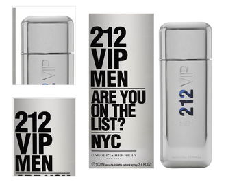 Carolina Herrera 212 VIP Men - EDT 200 ml 4