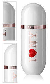 Carolina Herrera 212 VIP Rosé I love New York parfumovaná voda pre ženy 80 ml 4