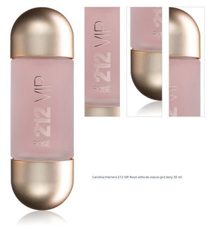 Carolina Herrera 212 VIP Rosé vôňa do vlasov pre ženy 30 ml 1