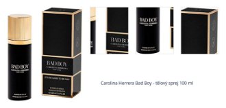 Carolina Herrera Bad Boy - tělový sprej 100 ml 1