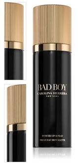 Carolina Herrera Bad Boy toaletná voda s rozprašovačom pre mužov 100 ml 4