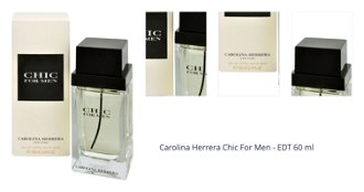 Carolina Herrera Chic For Men - EDT 60 ml 1