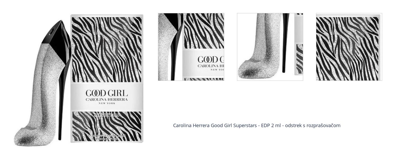 Carolina Herrera Good Girl Superstars - EDP 2 ml - odstrek s rozprašovačom 1