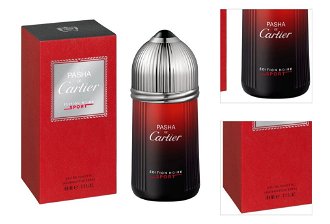 Cartier Pasha De Cartier Edition Noire Sport - EDT 100 ml 3