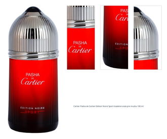 Cartier Pasha de Cartier Edition Noire Sport toaletná voda pre mužov 100 ml 1