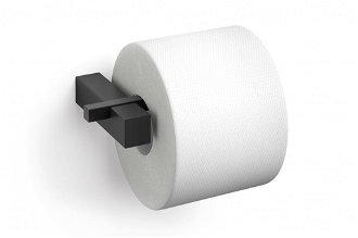 CARVO držiak toaletného papiera, čierny - ZACK