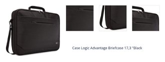 Case Logic Advantage Briefcase 17,3 "Black 1