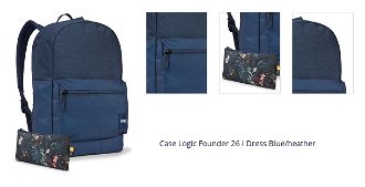 Case Logic Founder 26 l Dress Blue/heather 1