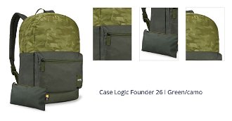 Case Logic Founder 26 l Green/camo 1