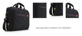 Case Logic Taška na notebook 15,6“ a tablet Black 1