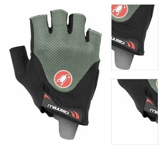 Castelli Arenberg Gel 2 Glove Defender Green M Cyklistické rukavice 3