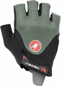 Castelli Arenberg Gel 2 Glove Defender Green M Cyklistické rukavice