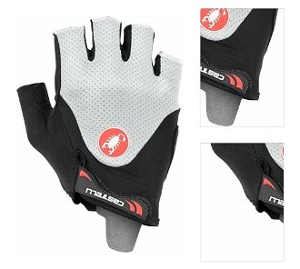 Castelli Arenberg Gel 2 Gloves Black/Ivory M Cyklistické rukavice 3