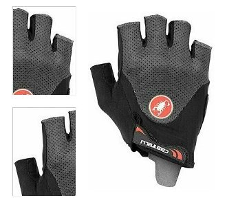 Castelli Arenberg Gel 2 Gloves Dark Gray 2XL Cyklistické rukavice 4