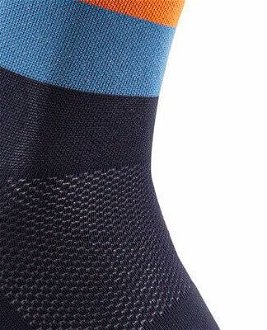 Castelli Blocco 15 Sock Belgian Blue L/XL Cyklo ponožky 5