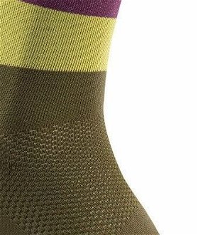 Castelli Blocco 15 Sock Defender Green S/M Cyklo ponožky 5