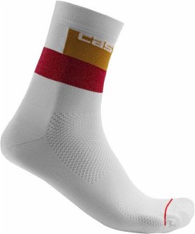 Castelli Blocco 15 Sock Ivory S/M Cyklo ponožky